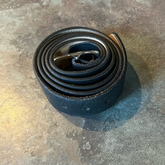 Dickies Other - Genuine leather dickies belt, removable belt buckle, barley worn